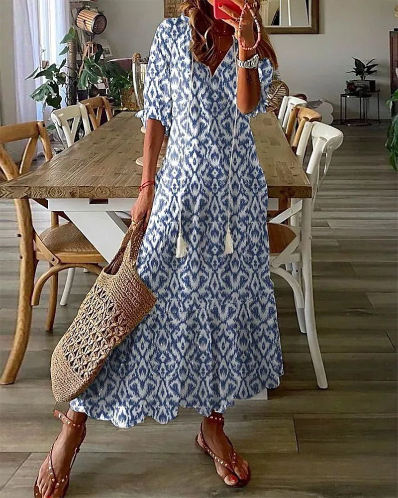 Elegante Boho Jurk