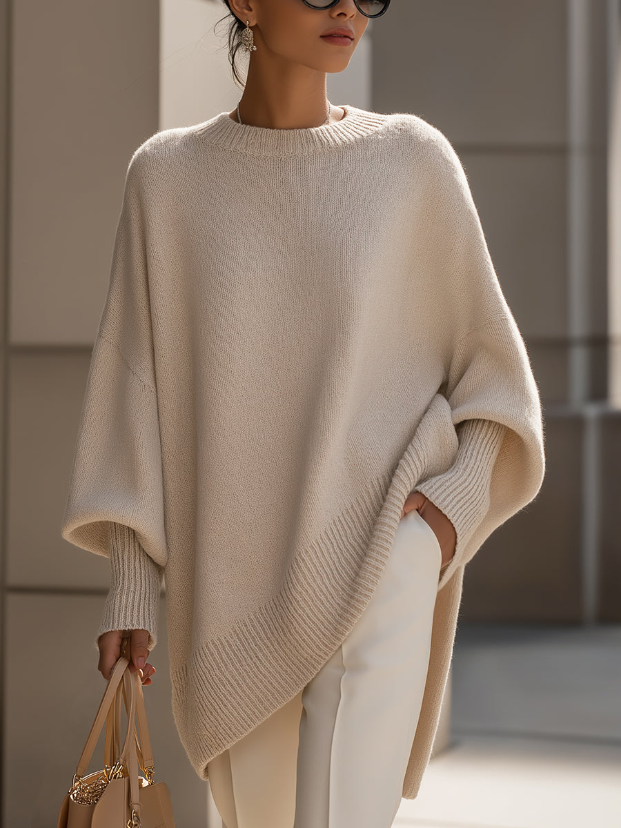 Oversized Lange Modieuze Trui