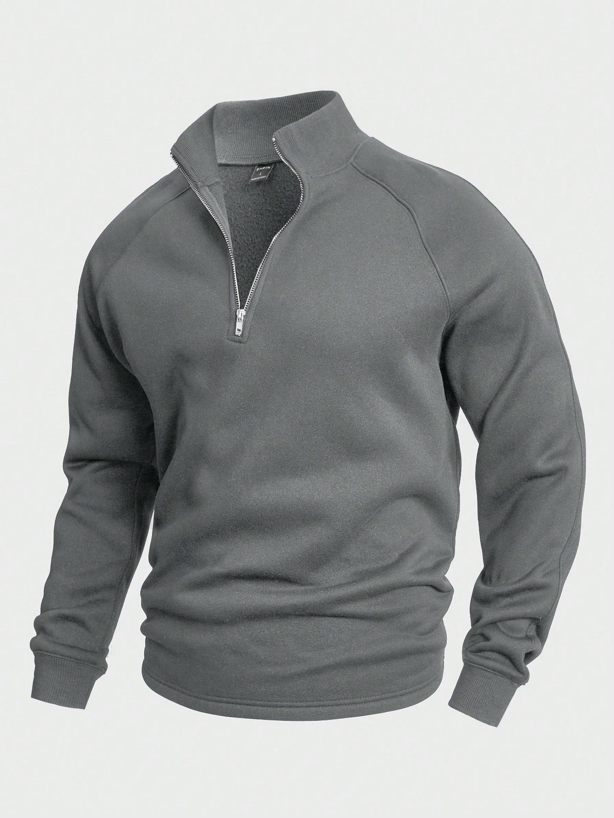 Zip-up met halve rits