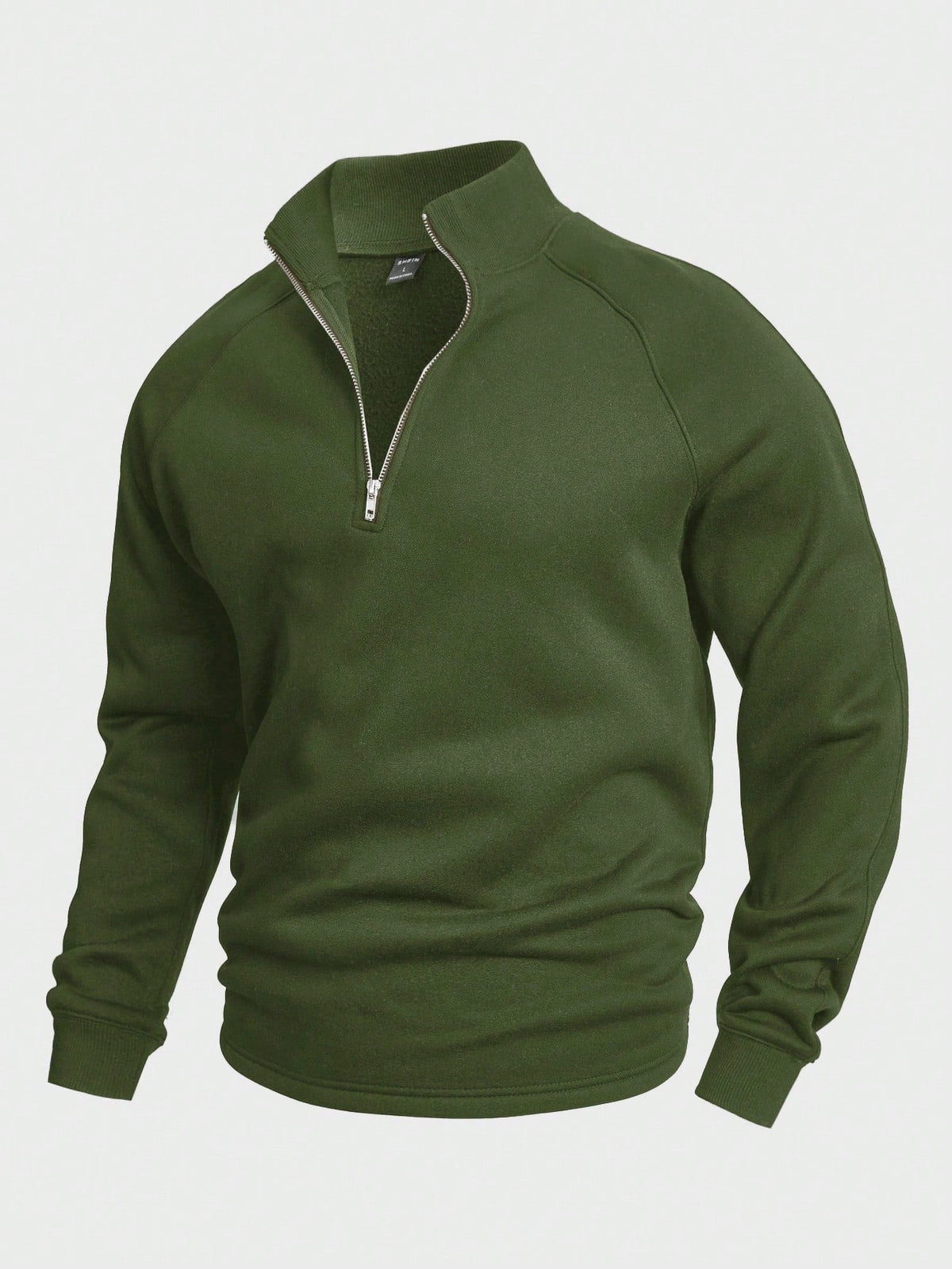 Zip-up met halve rits