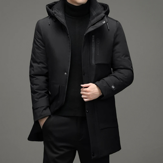 Hugo | Heren Parka Winterjas met Capuchon