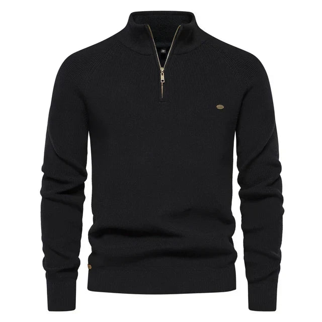Gebreide Zip-Up Trui