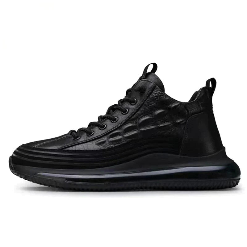 Heren Sneakers met Luxe Comfort en Moderne Stijl