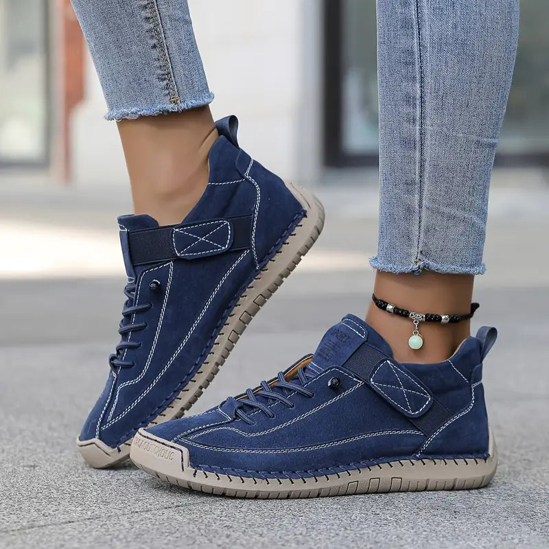 Comfortabele Sneakers met Brede Neus | Licht & Comfortabel