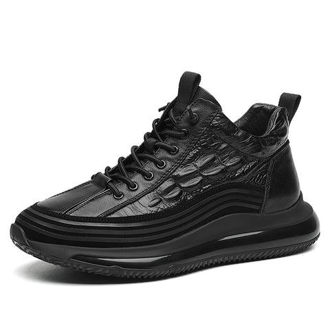 Heren Sneakers met Luxe Comfort en Moderne Stijl