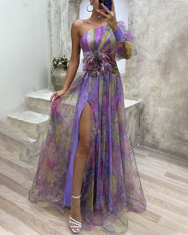 Elegante splitjurk