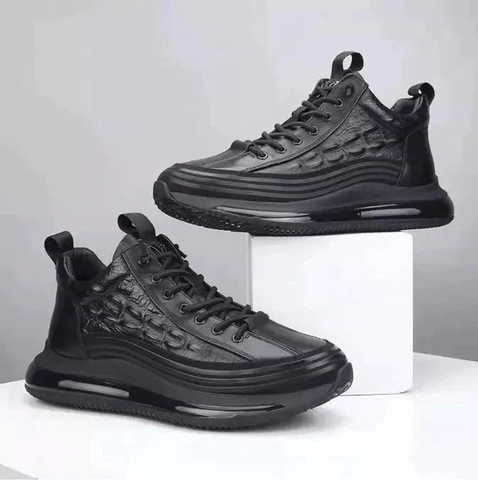 Heren Sneakers met Luxe Comfort en Moderne Stijl
