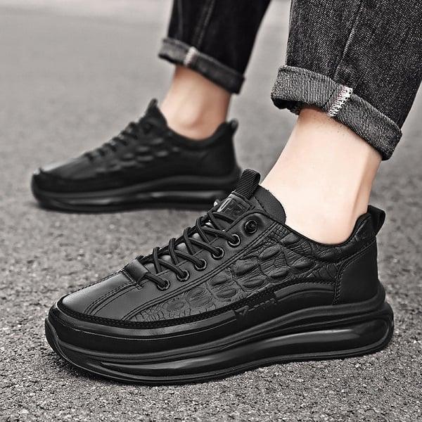 Heren Sneakers met Luxe Comfort en Moderne Stijl