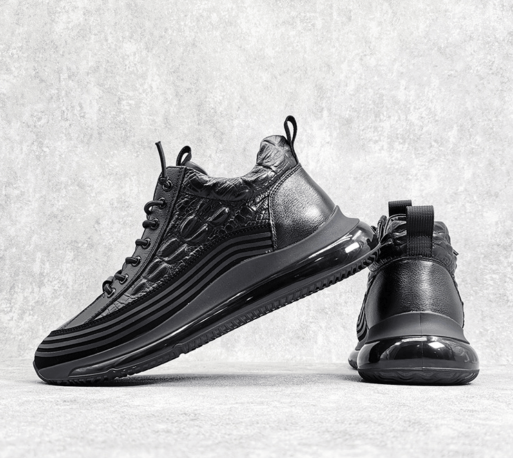 Heren Sneakers met Luxe Comfort en Moderne Stijl