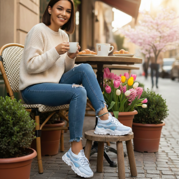 Comfortabele damessneakers voor alledaags comfort