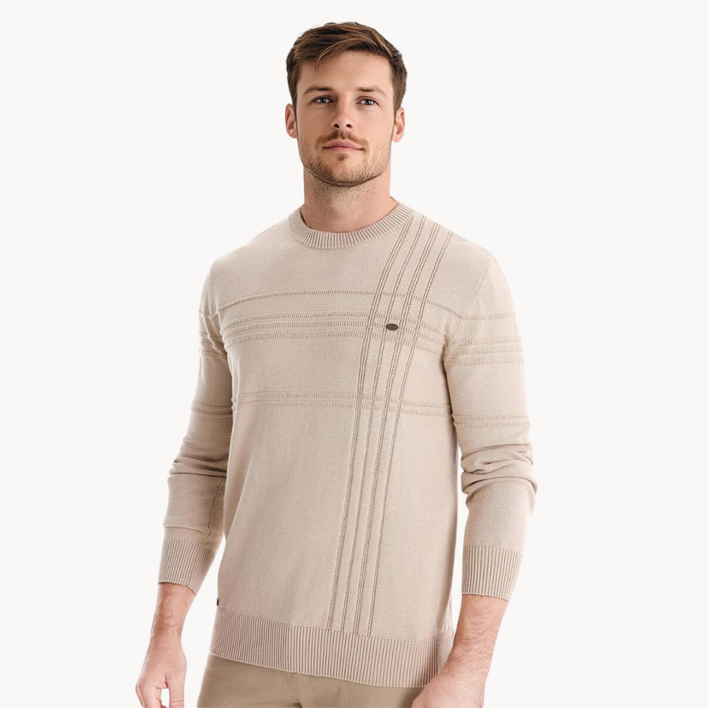 Katoenen Herentrui Met Streepdesign