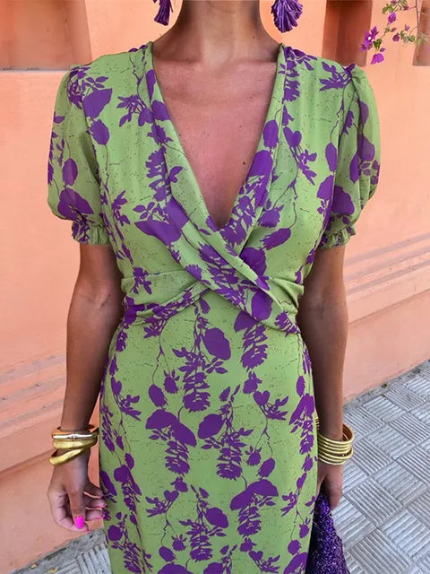 Elegante Stijlvolle Zomerjurk