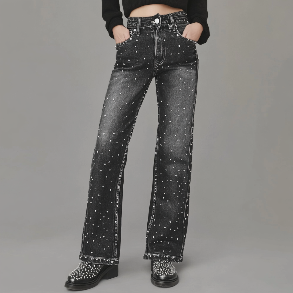 Glitter Spijkerbroek