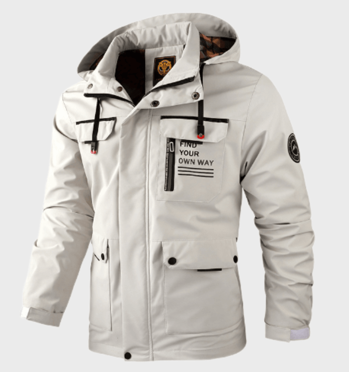 Getailkunstleerde Heren Winterjas