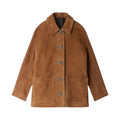 Suede Statement Coat