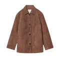 Collared Suede Jacket