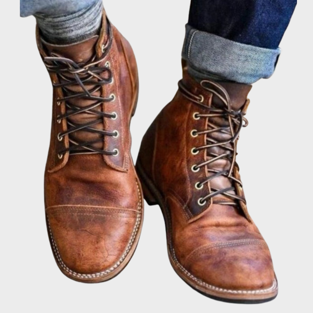 Heren Enkellaarsjes met Wintercomfort en Tijdloze Stijl