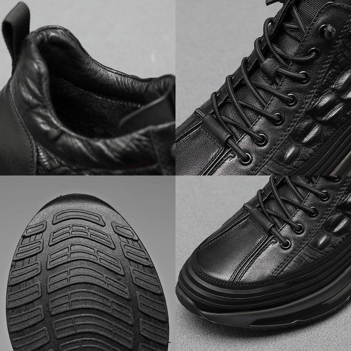 Heren Sneakers met Luxe Comfort en Moderne Stijl