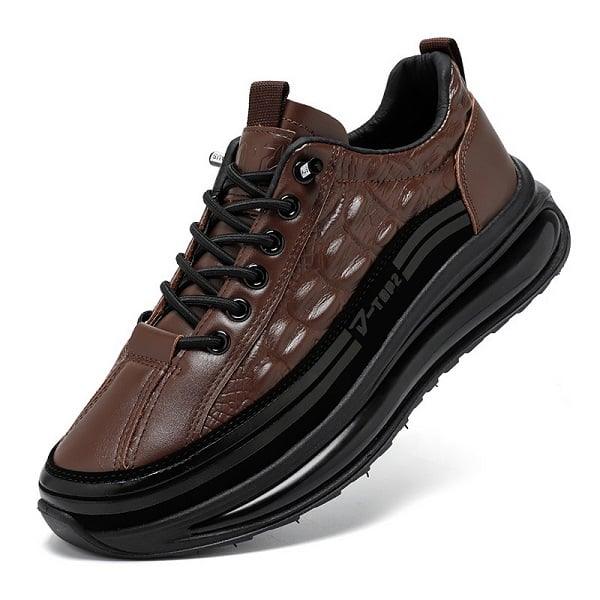 Heren Sneakers met Luxe Comfort en Moderne Stijl