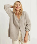 Elegante Knopen Cardigan