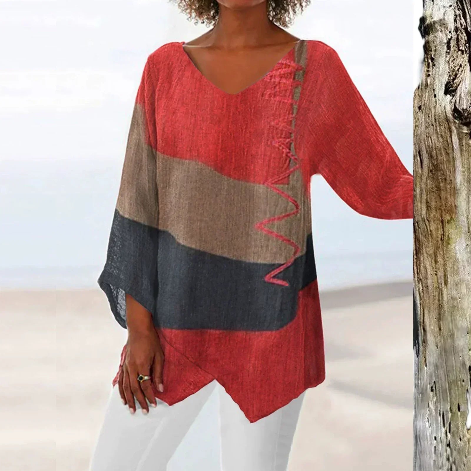 Elegante en vrouwelijke blouse