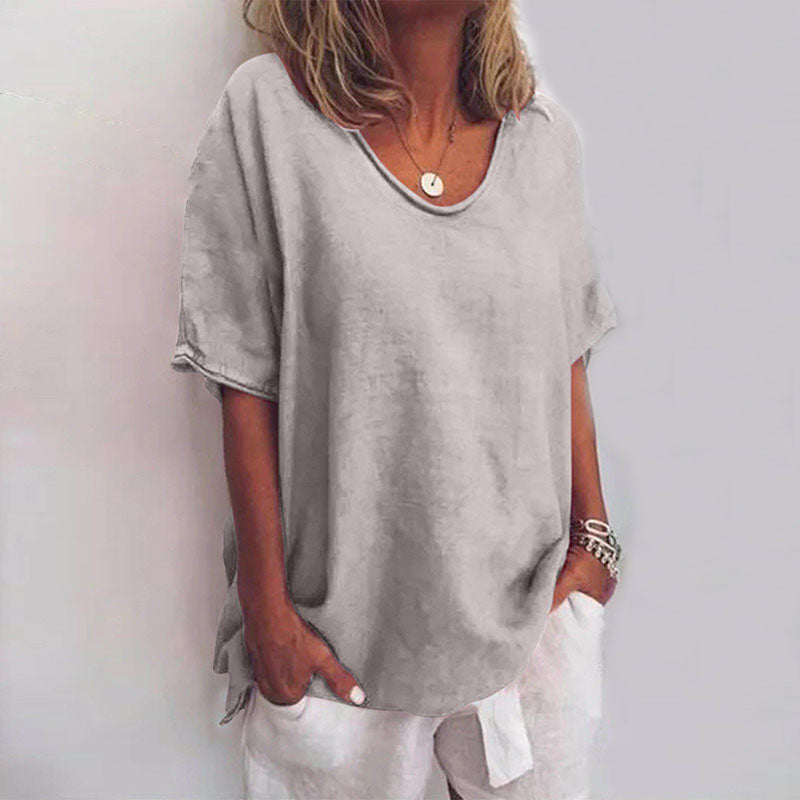 Comfortabele Losse T-shirt (1+1 GRATIS)