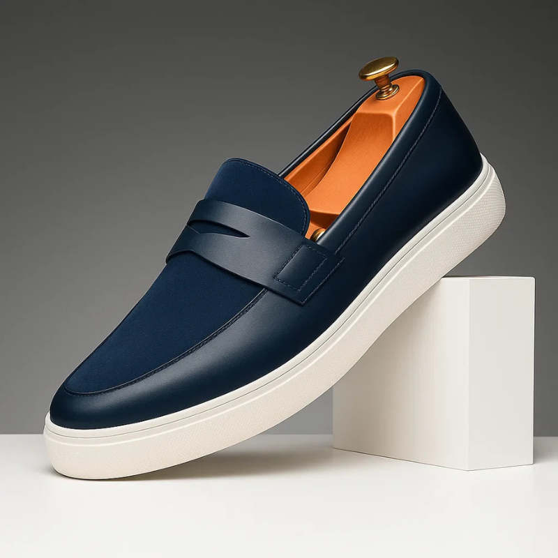 Elegante Loafer met Sneakercomfort en Veelzijdige Stijl voor Elke Dag
