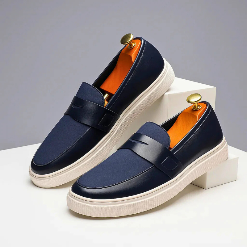 Elegante Loafer met Sneakercomfort en Veelzijdige Stijl voor Elke Dag