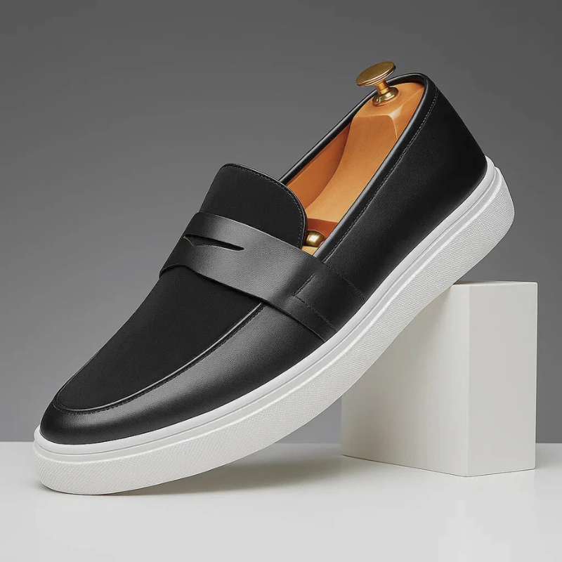 Elegante Loafer met Sneakercomfort en Veelzijdige Stijl voor Elke Dag