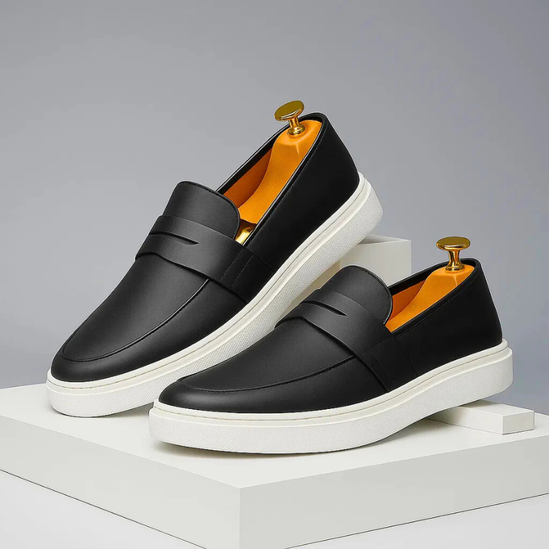 Elegante Loafer met Sneakercomfort en Veelzijdige Stijl voor Elke Dag