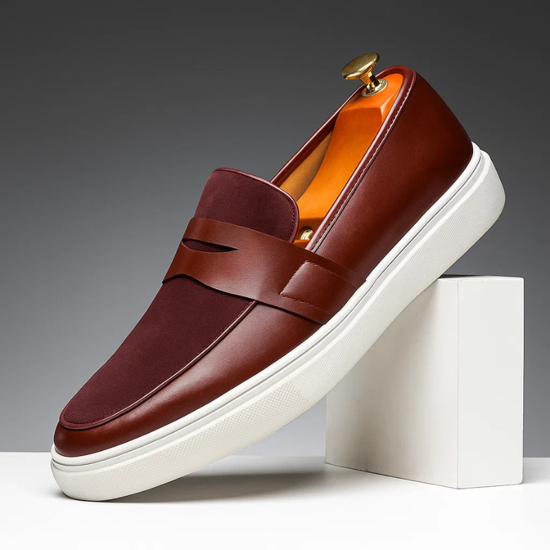 Elegante Loafer met Sneakercomfort en Veelzijdige Stijl voor Elke Dag