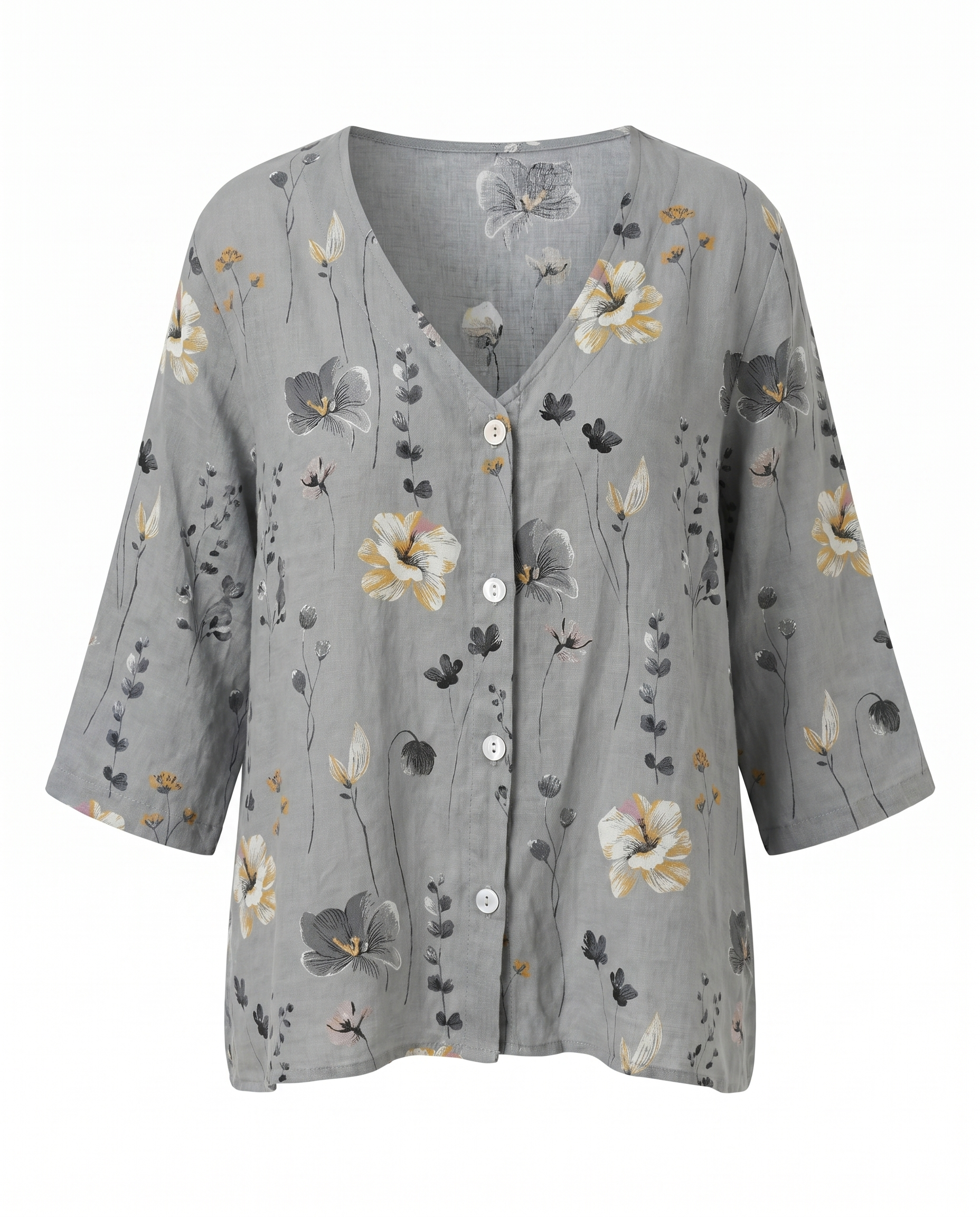 Damesblouse | Driekwart Mouw