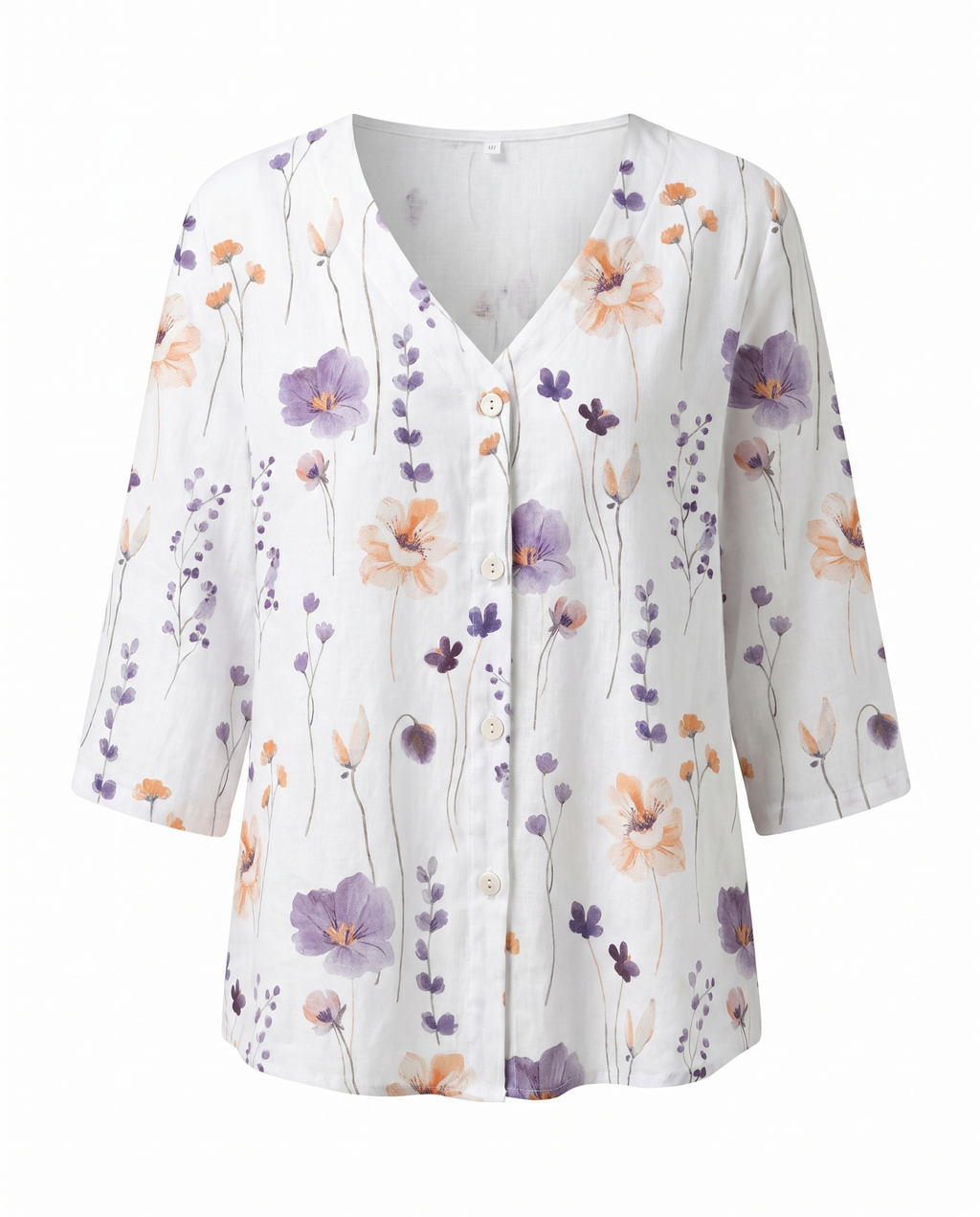 Damesblouse | Driekwart Mouw