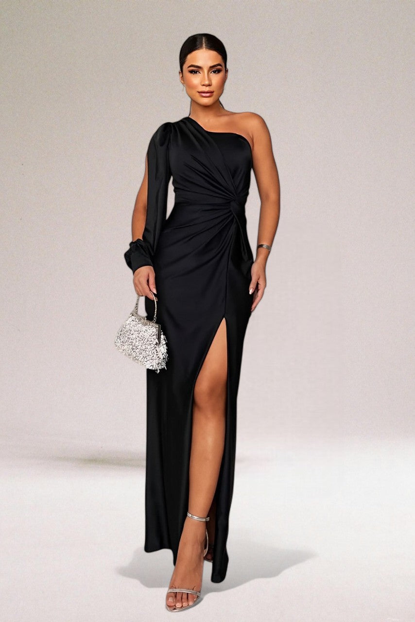 Elegante Asymmetrische Jurk